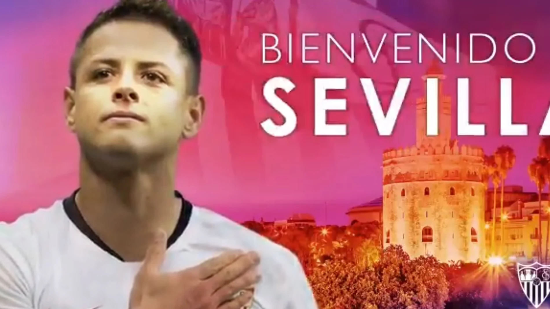 Chicharito, nuevo jugador del Sevilla Chicharito, nuevo jugador del Sevilla