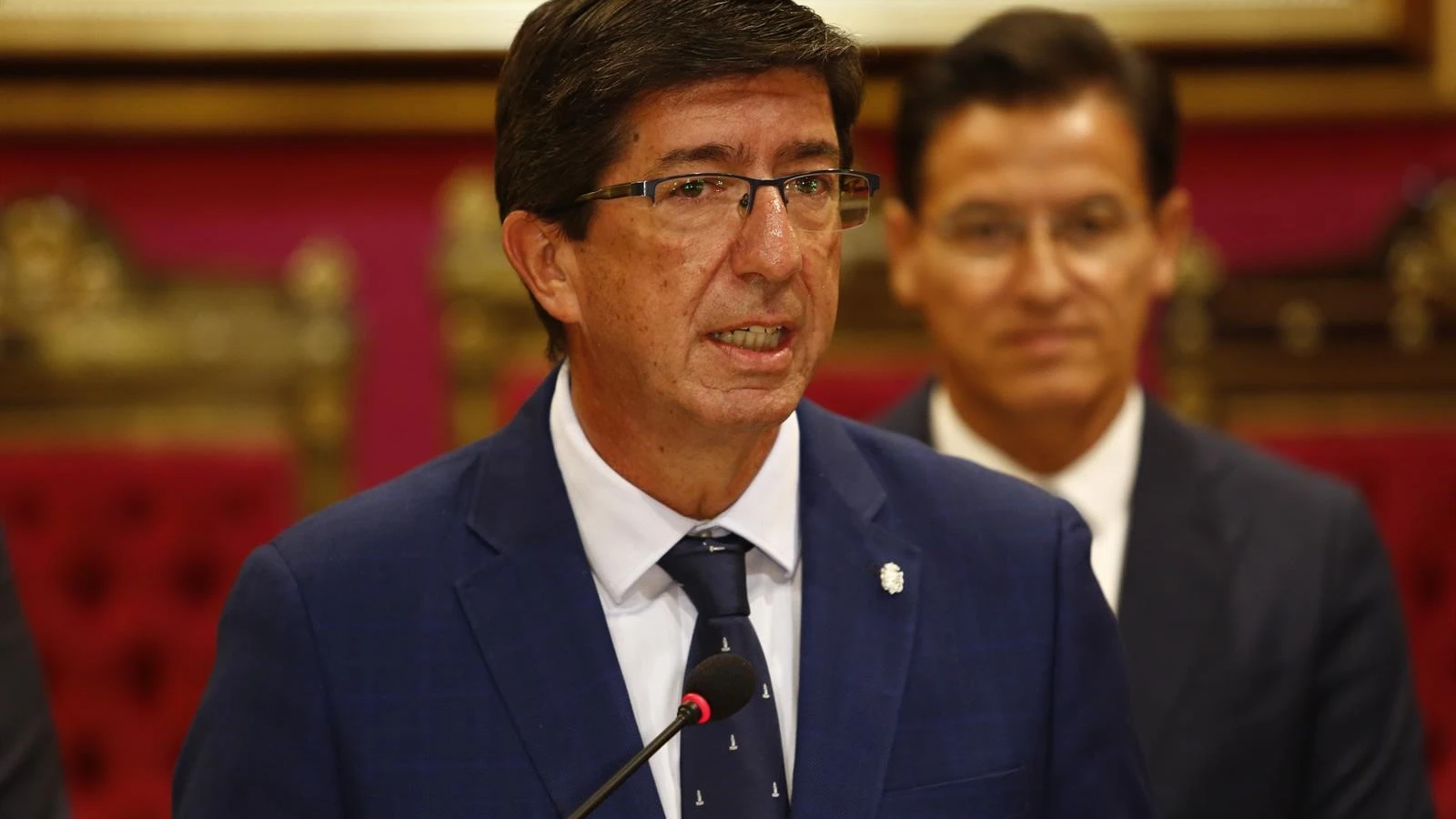 Primera visita institucional del vicepresidente de la Junta a Granada