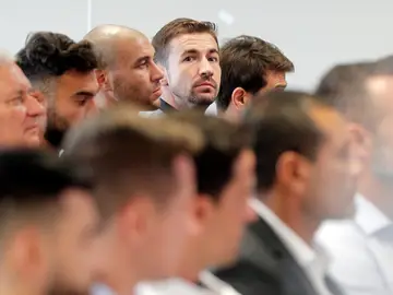 Gabi levanta la vista en el banquillo de los acusados Gabi levanta la vista en el banquillo de los acusados