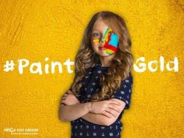 ‘Paint Gold’, iniciativa de NIÑOS CON CÁNCER para concienciar a la sociedad sobre el cáncer infantil