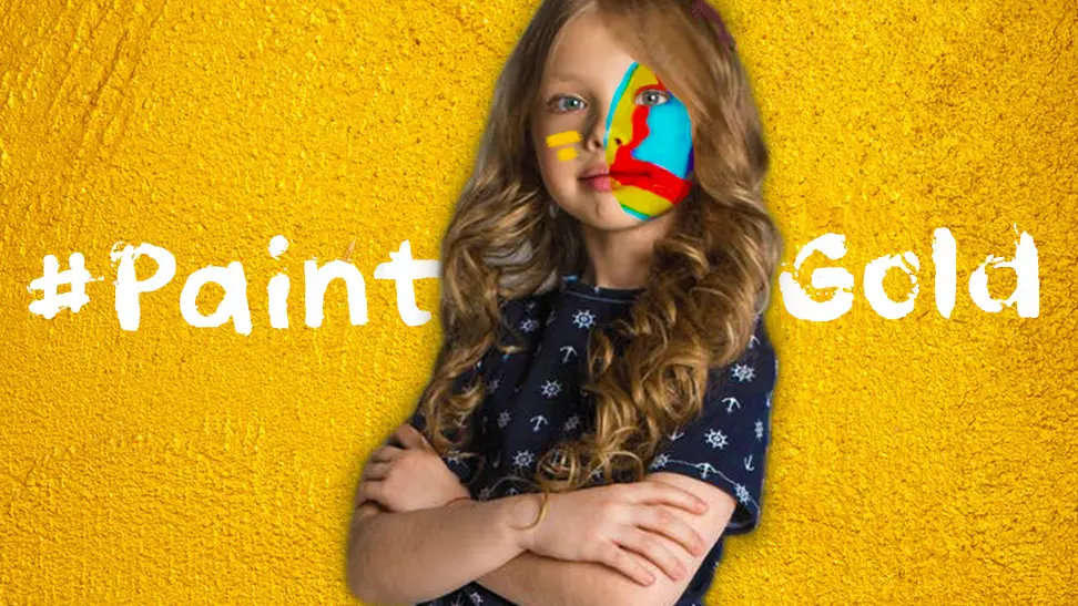 ‘Paint Gold’, iniciativa de NIÑOS CON CÁNCER para concienciar a la sociedad sobre el cáncer infantil EN BUENAS MANOS