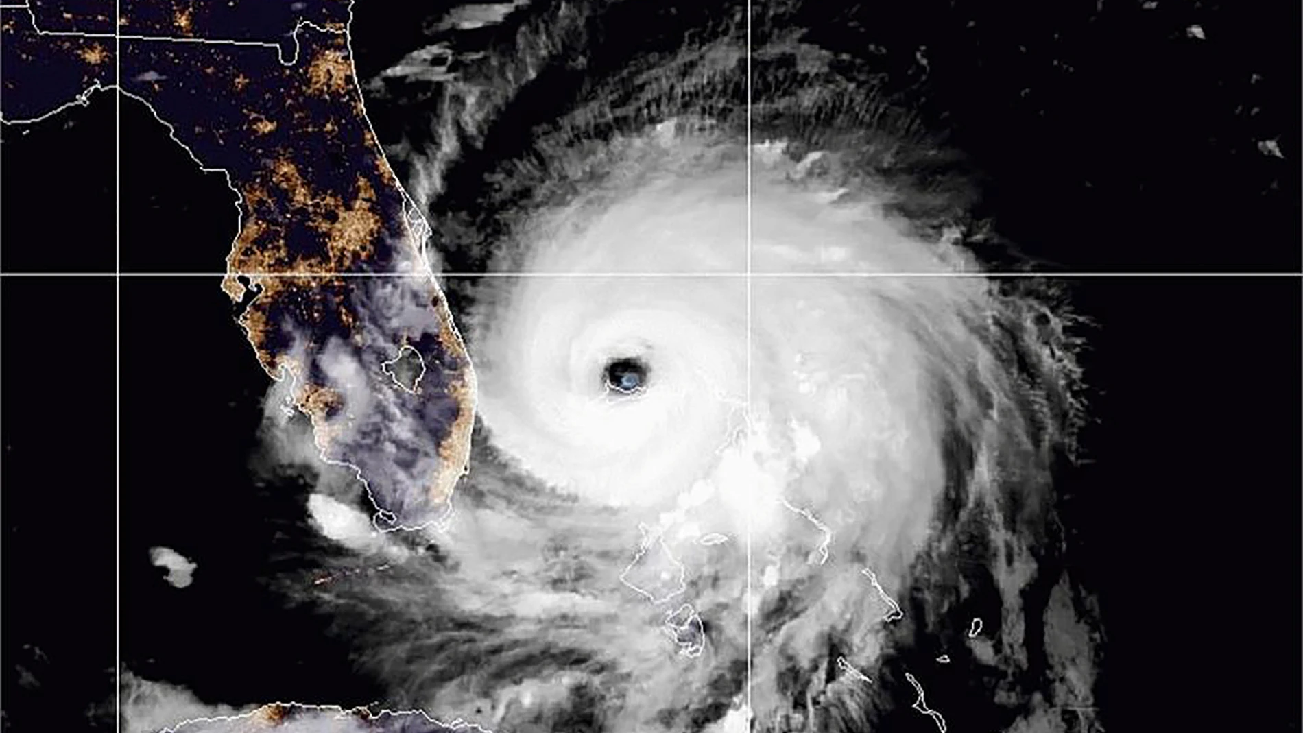 El 'ojo' del huracán Dorian El 'ojo' del huracán Dorian