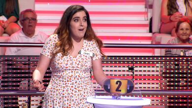 La increíble imitación de una gallina de Fórmula 1 en '¡Ahora caigo!'