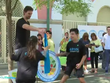 La guerra de Pau Gasol contra la obesidad infantil La guerra de Pau Gasol contra la obesidad infantil