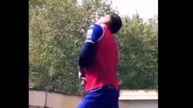 El viral baile de Joaquín en el entrenamiento del Betis