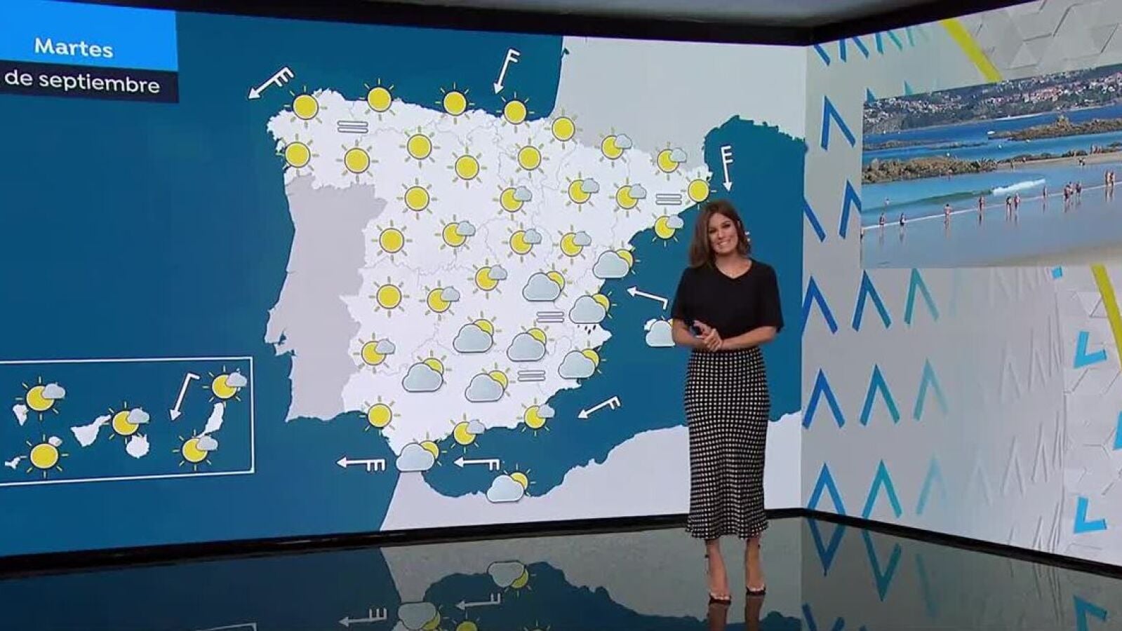 Tiempo marcado por nubosidad de tipo bajo con tormentas que no remiten