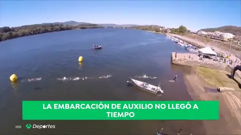 Continúa la búsqueda del triatleta en el río Miño: "El chico pidió ayuda pero cuando llegamos ya no estaba" Continúa la búsqueda del triatleta en el río Miño: "El chico pidió ayuda pero cuando llegamos ya no estaba"