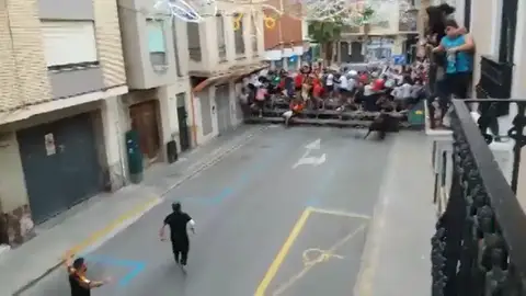 Víctima mortal en los 'bous al carrer' de Liria Víctima mortal en los 'bous al carrer' de Liria