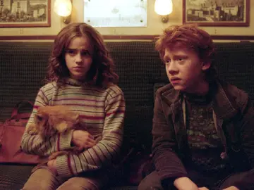 Hermione y Ron en 'Harry Potter y el prisionero de Azkaban' Hermione y Ron en 'Harry Potter y el prisionero de Azkaban'