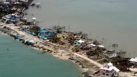 El paso del huracán Dorian por Bahamas El paso del huracán Dorian por Bahamas
