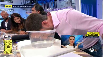 Diego Revuelta se suma al reto de la apnea de Pilar Rubio y consigue un sorprendente resultado