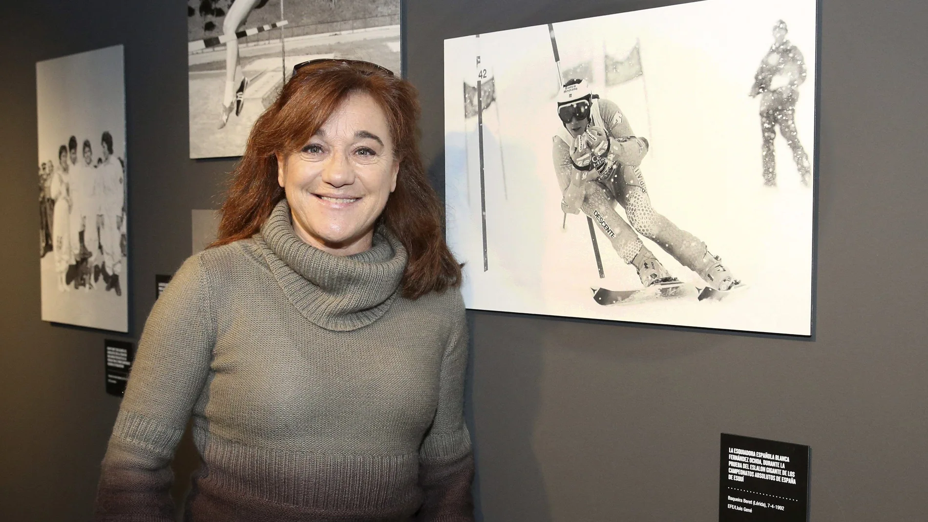 La exesquiadora Blanca Fernández Ochoa La exesquiadora Blanca Fernández Ochoa