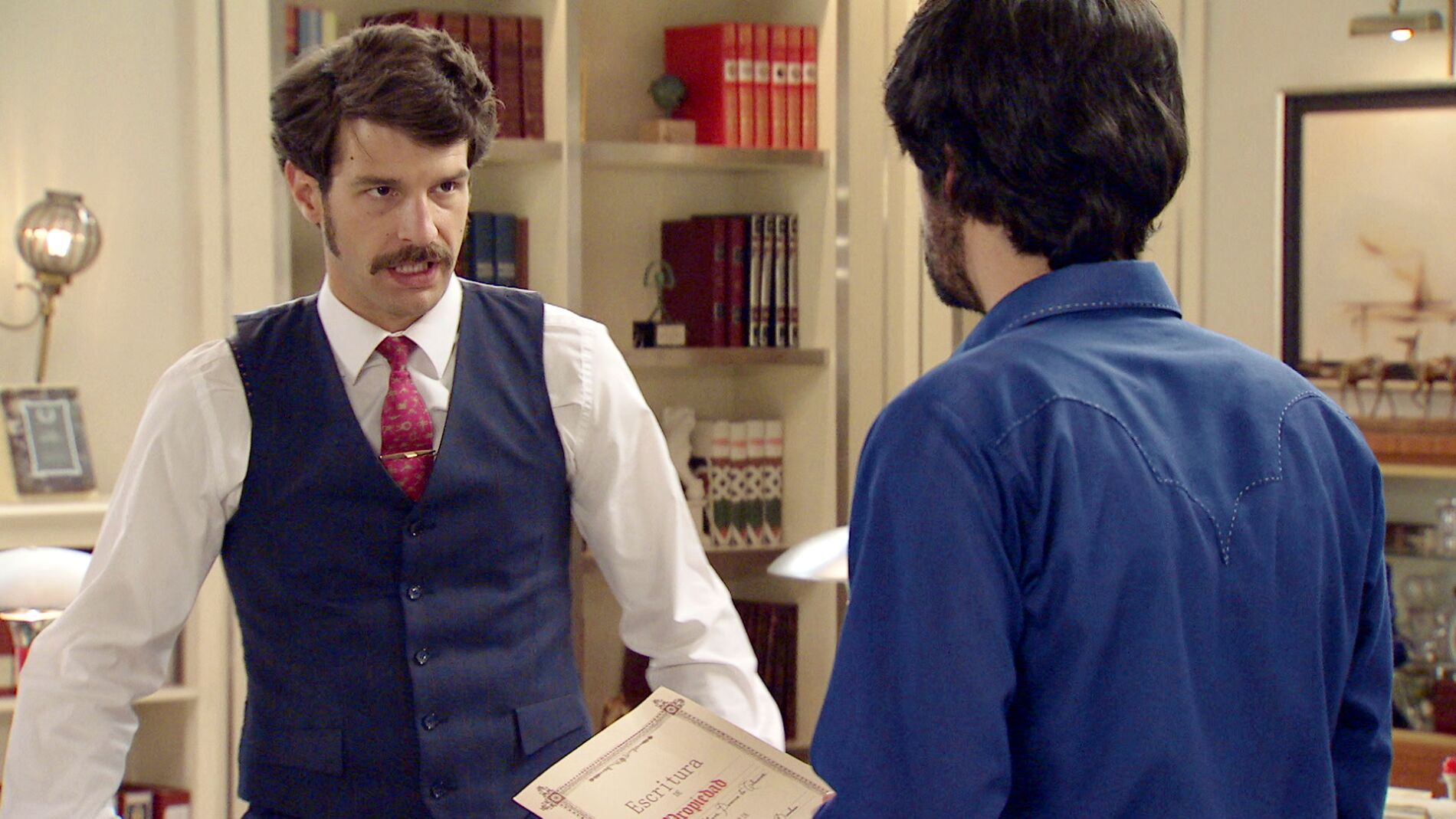 Carlos y Vicente en 'Amar es para siempre'