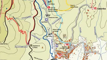 Las rutas entre Cercedilla y La Peñota Las rutas entre Cercedilla y La Peñota