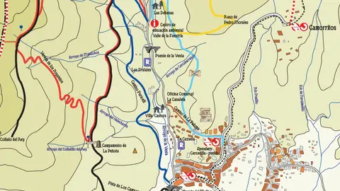Las rutas entre Cercedilla y La Peñota Las rutas entre Cercedilla y La Peñota