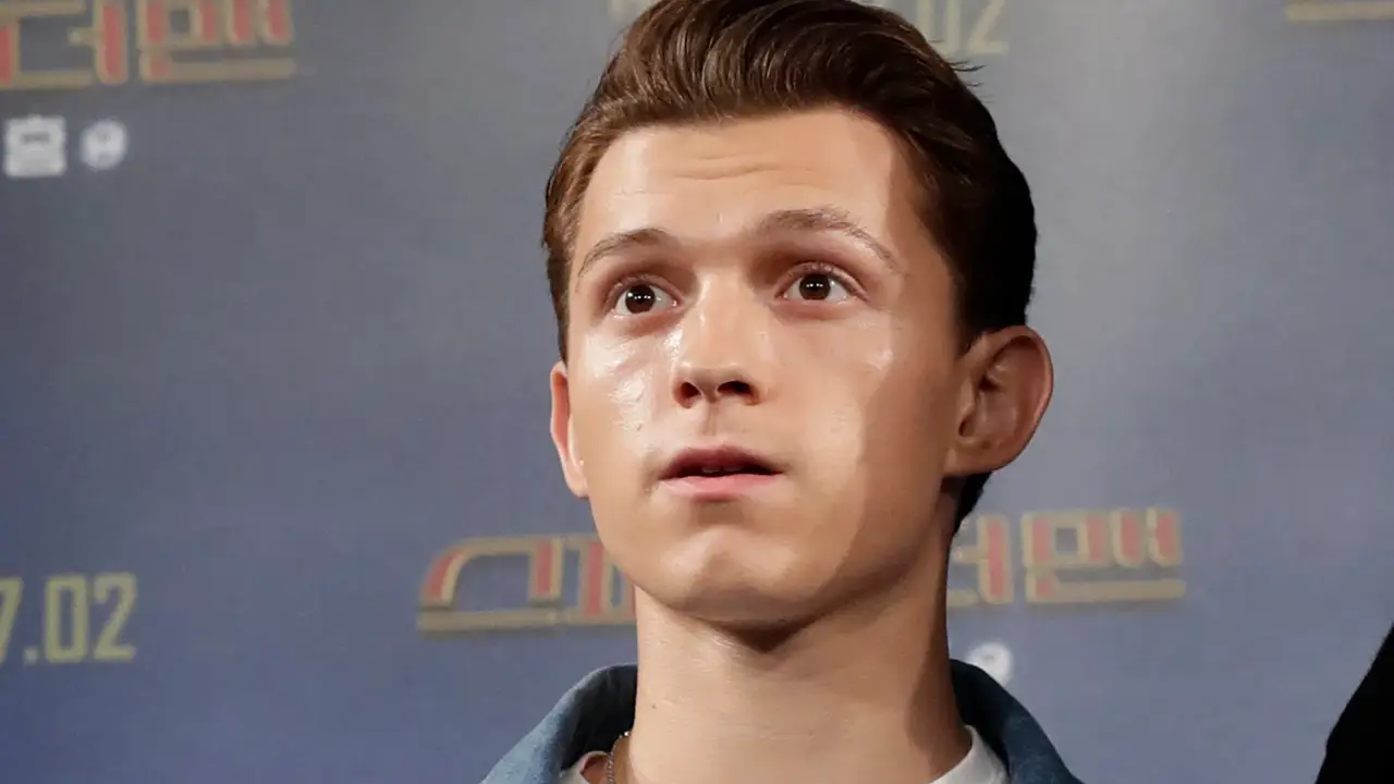 Tom Holland en la promoción de 'SpiderMan: Lejos de Casa'