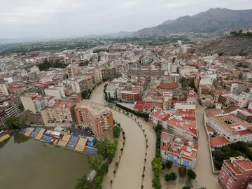 El temporal en Alicante de la gota fría El temporal en Alicante de la gota fría