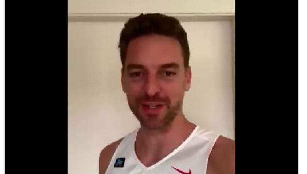 Pau Gasol celebra la victoria de la Final del Mundial de China 2019