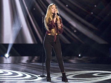 Malu Salgado canta ‘Russian roulette’ en las Audiciones a ciegas de ‘La Voz Kids’