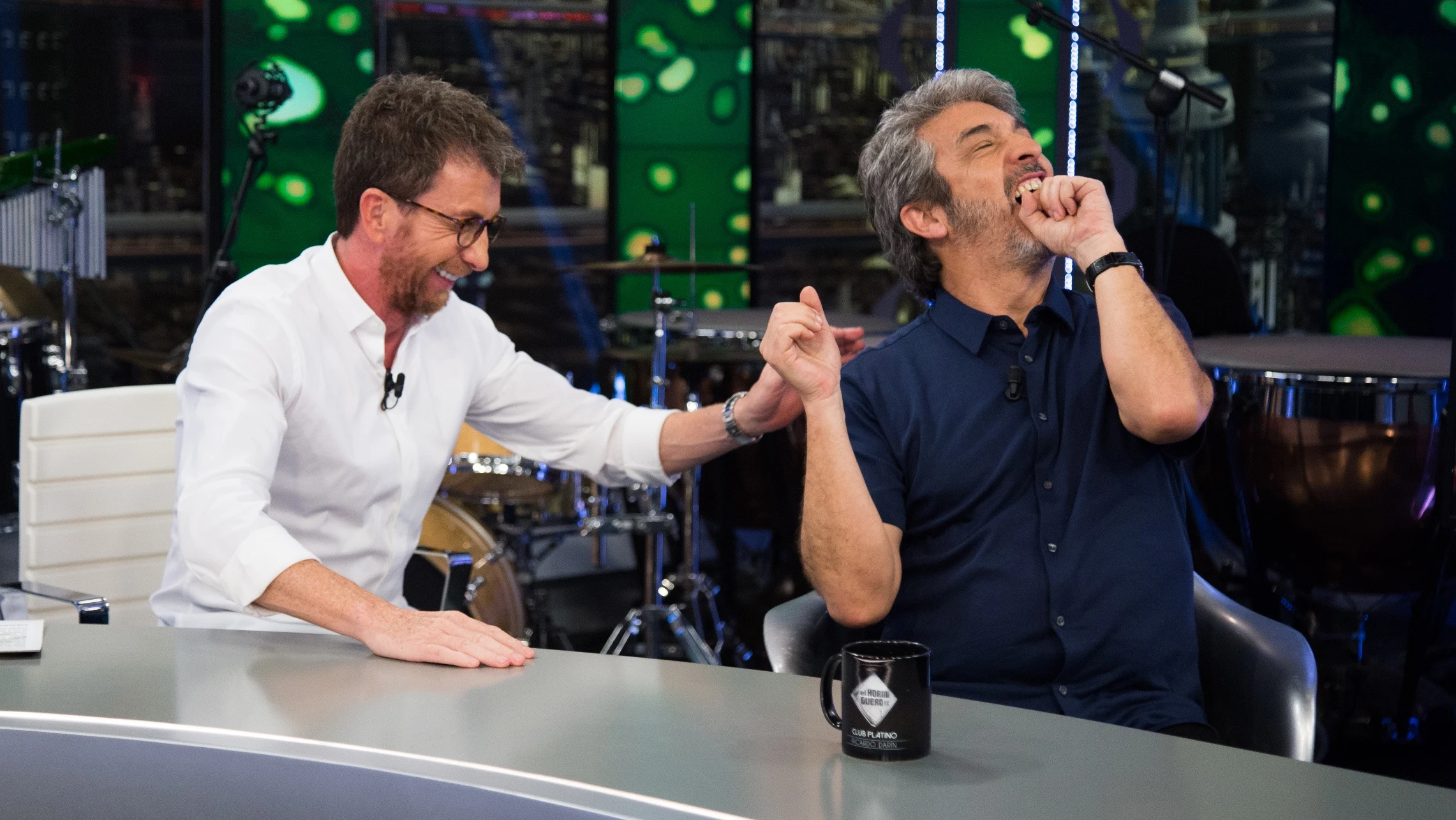 Pablo Motos 'felicita' a Ricardo Darín tras la victoria de España sobre Argentina en el Mundial de baloncesto Pablo Motos 'felicita' a Ricardo Darín tras la victoria de España sobre Argentina en el Mundial de baloncesto