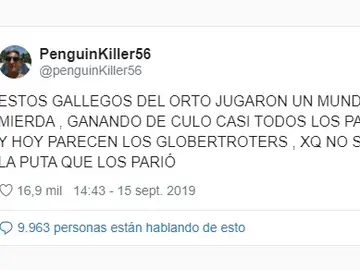 Uno de los comentarios más virales Uno de los comentarios más virales