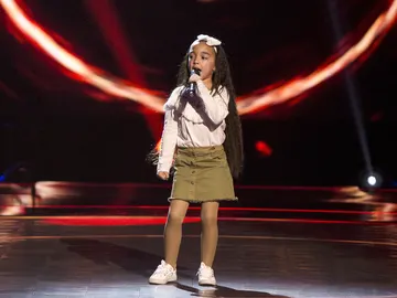 Manuela Gómez canta ‘Aún no te has ido’ en las Audiciones a ciegas de ‘La Voz Kids’ Manuela Gómez canta ‘Aún no te has ido’ en las Audiciones a ciegas de ‘La Voz Kids’