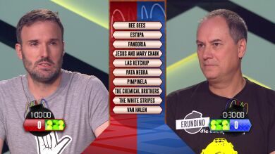 Erundino de 'Los Lobos' y Javi de los 'Rockcampers', enfrentados en una titánica bomba estratégica de '¡Boom!'
