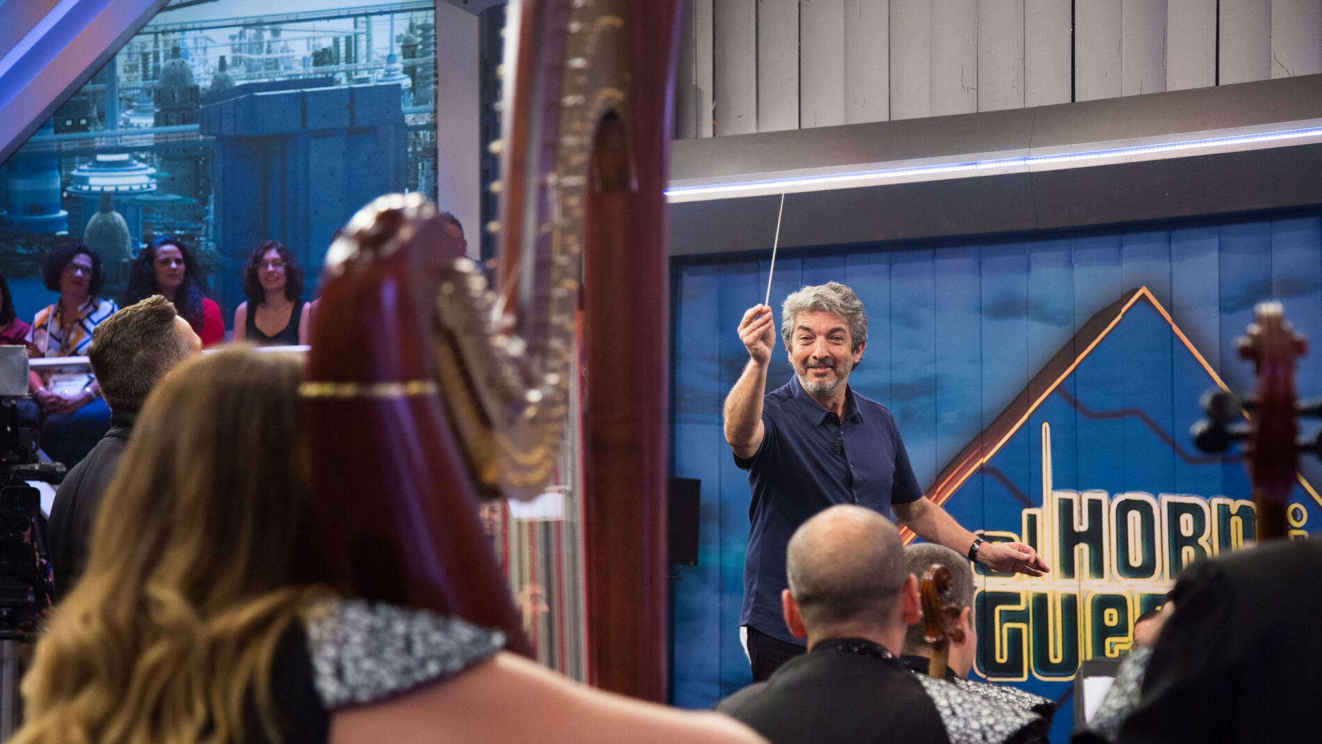 Ricardo Darín se pone al mando de la Film Symphony Orchestra en 'El Hormiguero 3.0'