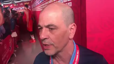 La lección de deportividad del seleccionador argentino tras perder la final La lección de deportividad del seleccionador argentino tras perder la final