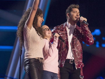 David Bisbal, Rosario Flores y Paloma Puelles cantan ‘Lucía’ en las Audiciones a ciegas de ‘La Voz Kids’