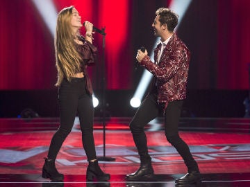 David Bisbal y Malu Salgado cantan ‘Hate that I love you’ en las Audiciones a ciegas de ‘La Voz Kids’