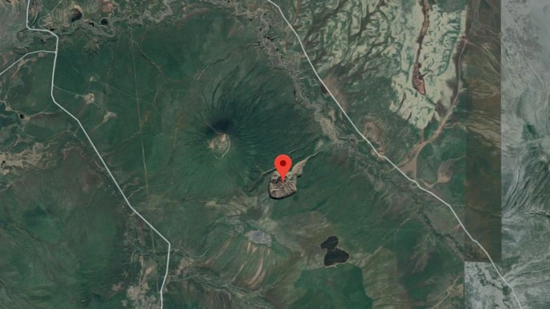 Cráter de Siberia Cráter de Siberia