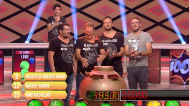  Los 'Ramones', a solo tres palabras del bote en su primera bomba final de '¡Boom!'
