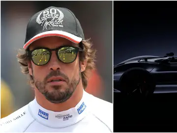 Fernando Alonso y el nuevo McLaren de calle Fernando Alonso y el nuevo McLaren de calle