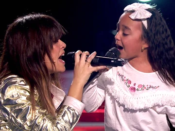 Vanesa Martín y Manuela Gómez cantan ‘Aún no te has ido’ en las Audiciones a ciegas de ‘La Voz Kids’