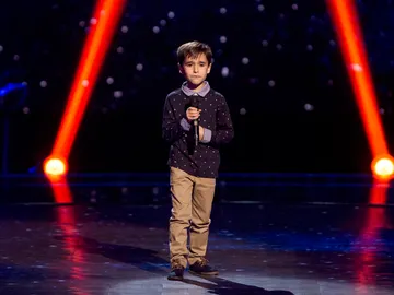 Daniel García canta ‘El patio’ en las Audiciones a ciegas de ‘La Voz Kids’ Daniel García canta ‘El patio’ en las Audiciones a ciegas de ‘La Voz Kids’