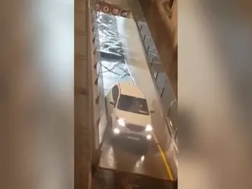 Una tormenta descarga más de 30 litros en Valladolid Una tormenta descarga más de 30 litros en Valladolid