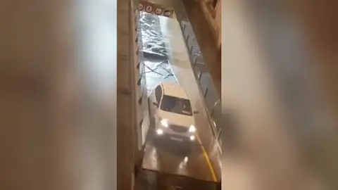 Una tormenta descarga más de 30 litros en Valladolid Una tormenta descarga más de 30 litros en Valladolid