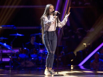 Sara Gálvez canta ‘Toda una vida’ en las Audiciones a ciegas de ‘La Voz Kids’