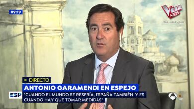 Antonio Garamendi, presidente de la CEOE: 