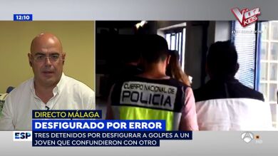 Tres detenidos por desfigurar por error y 