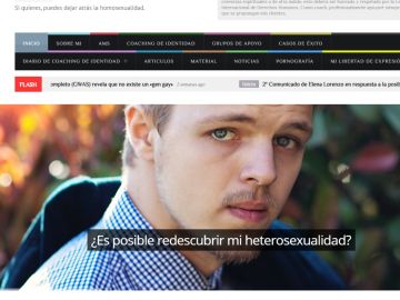 La web que ofrecía curar la homosexualidad