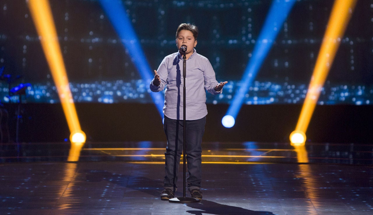Juan Manuel Segovia canta &lsquo;Pena, penita, pena&rsquo; en las Audiciones a ciegas de &lsquo;La Voz Kids&rsquo;