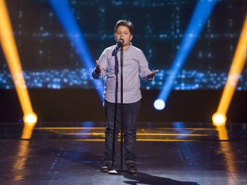 Juan Manuel Segovia canta ‘Pena, penita, pena’ en las Audiciones a ciegas de ‘La Voz Kids’