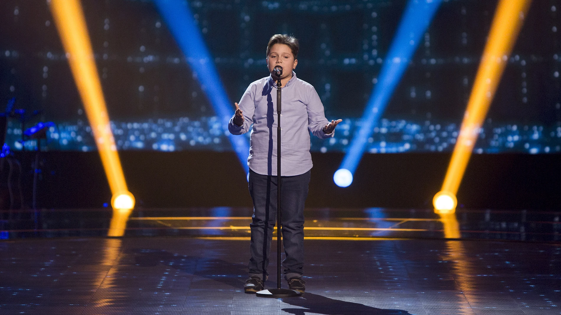 Juan Manuel Segovia canta ‘Pena, penita, pena’ en las Audiciones a ciegas de ‘La Voz Kids’