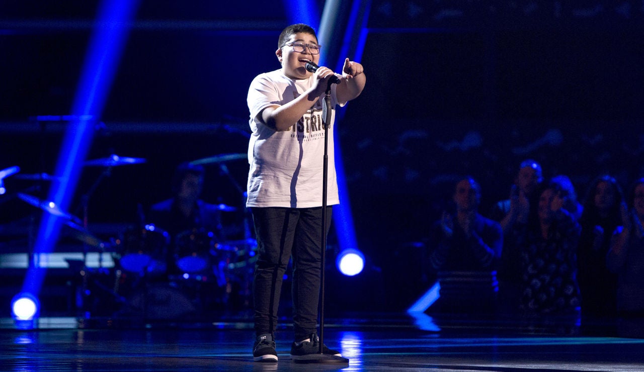 Alan Brizuela canta &lsquo;Ya me enter&eacute;&rsquo; en las Audiciones a ciegas de &lsquo;La Voz Kids&rsquo;