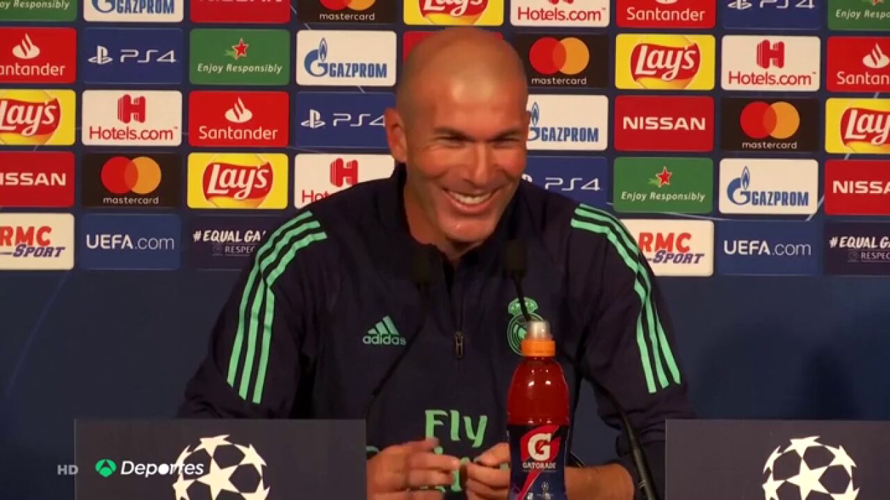 El Desternillante Momento De Zidane Con La Prensa: ¿La BBH, Te Lo Has ...