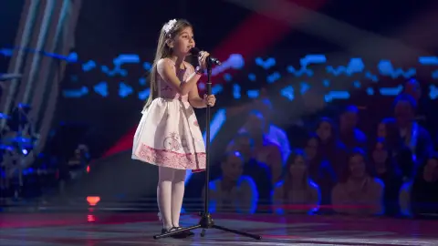 Alison Fernández improvisa una canción para sorprender a los coaches en su despedida de ‘La Voz Kids’ Alison Fernández improvisa una canción para sorprender a los coaches en su despedida de ‘La Voz Kids’