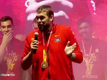 Marc Gasol: Os pido una cosa, que cuando perdamos también esteis ahà Marc Gasol: Os pido una cosa, que cuando perdamos también esteis ahÃ