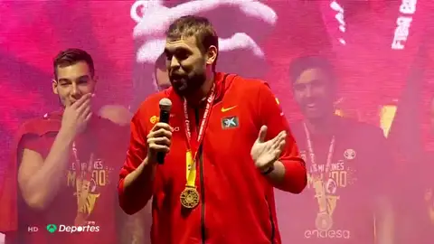Marc Gasol: Os pido una cosa, que cuando perdamos también esteis ahà Marc Gasol: Os pido una cosa, que cuando perdamos también esteis ahÃ